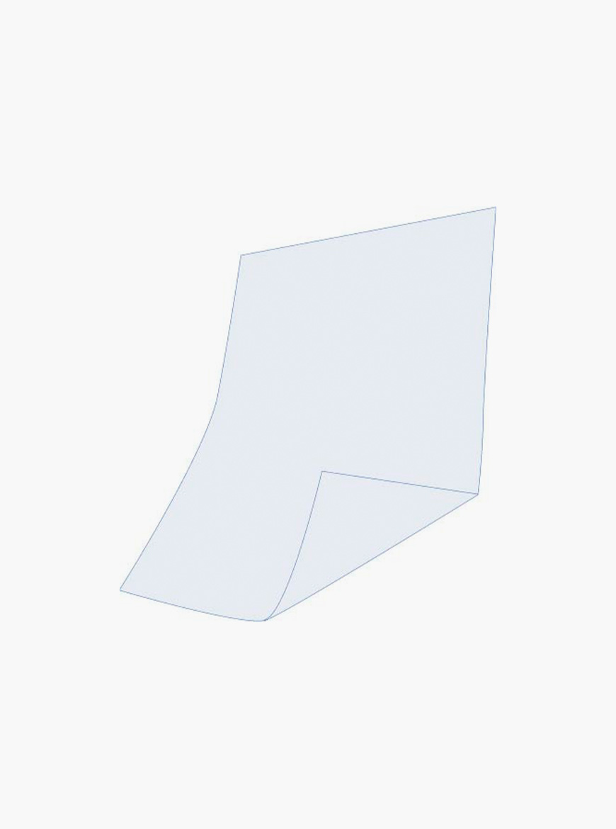 Babete dentário em papel + PE azul