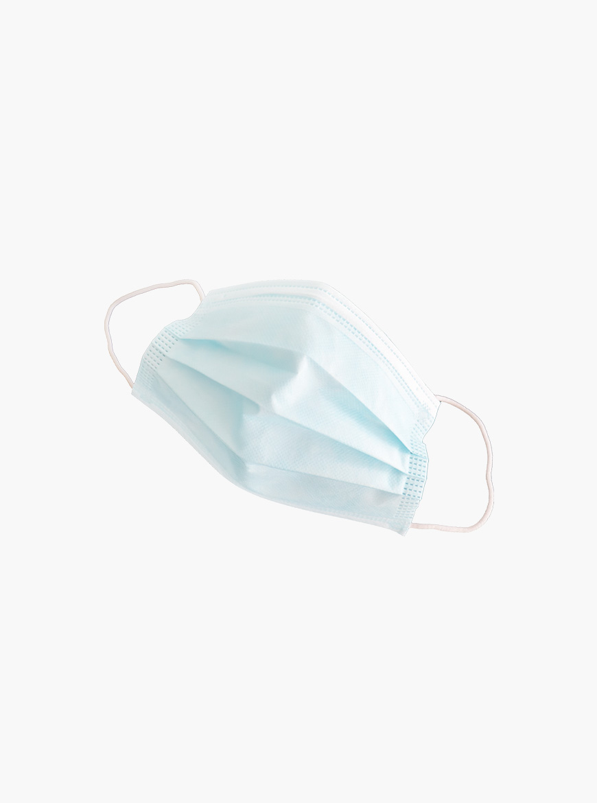 Máscaras cirúrgicas tipo IIR, com elásticos