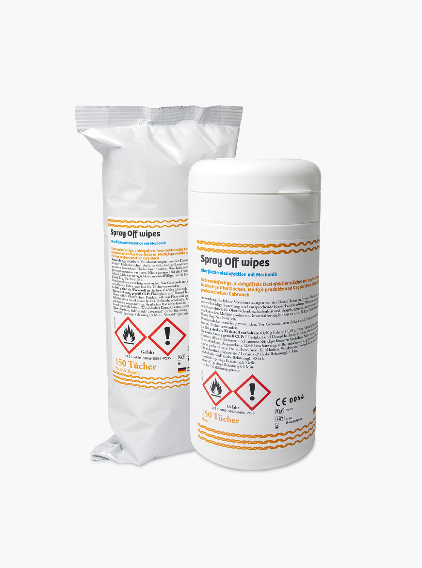 Spray of Wipes
